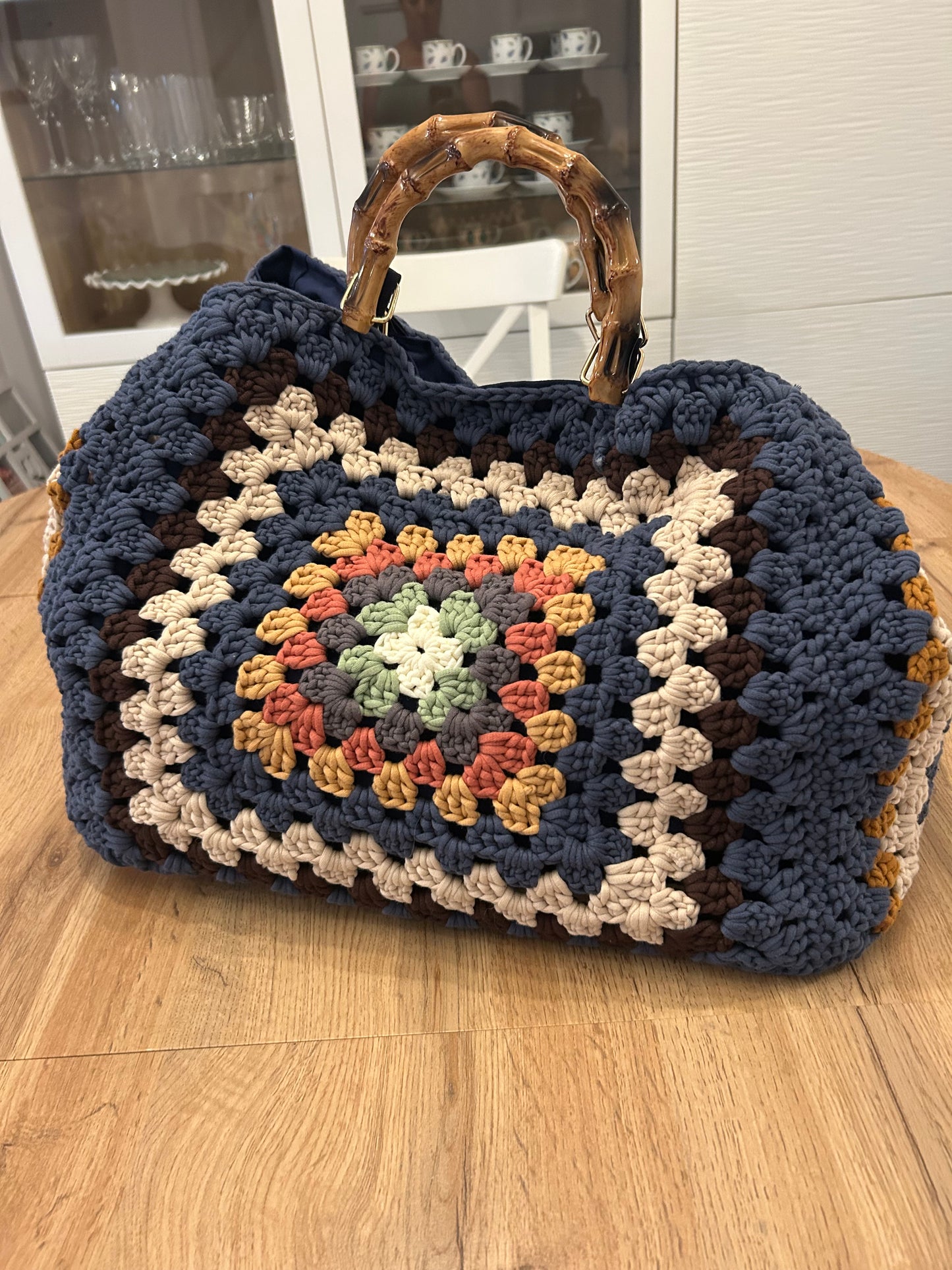 Granny Square  tote bag